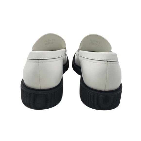 Calvin Klein Fletcher Leather Loafer White 7.5 NEW - Picture 7 of 11